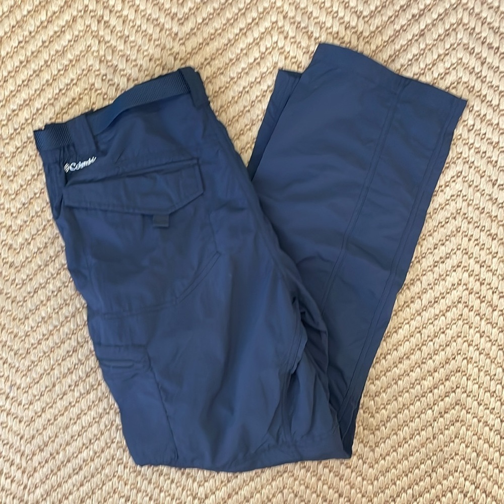Columbia - Classic Zip Shorts Hiking Pants - Navy - 36x32